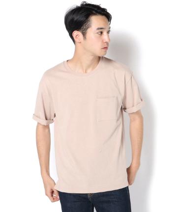 ルーズフィットポケットTシャツ