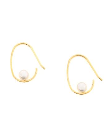925 パールMINIフックピアス
