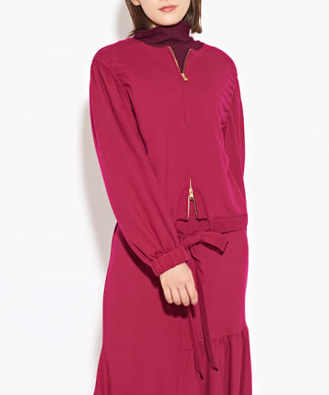 【Awfully】WOOLカットギャザーブラウス