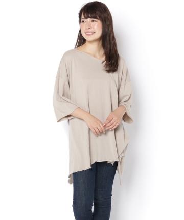 ガーゼ裏毛マルチトップス