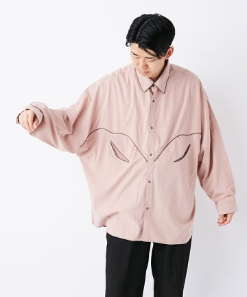 スーパービッグモダールウエスタン長袖シャツ