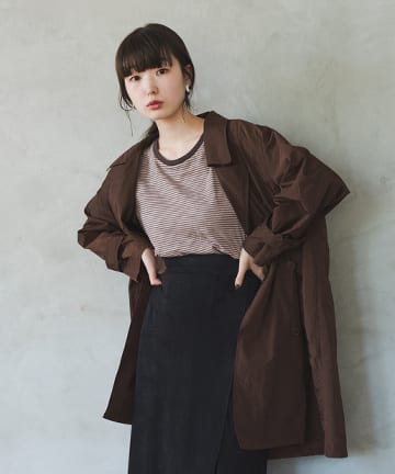 ナイロントレンチコート