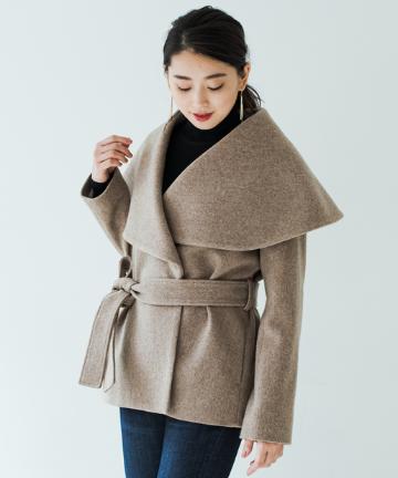 ケープカラーコート