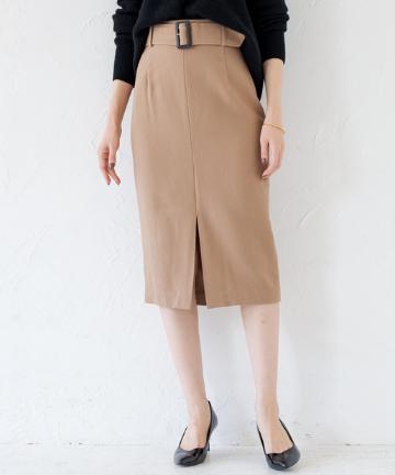 ベルトタイトスカート