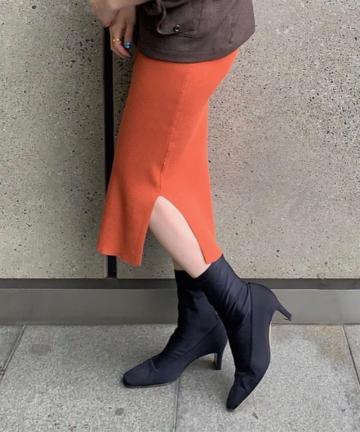 【FABIO RUSCONI】ストレッチショートブーツ