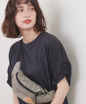 クシュクシュ袖プルオーバー