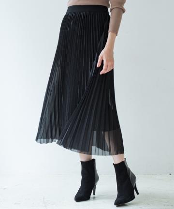 リバーシブルプリーツスカート