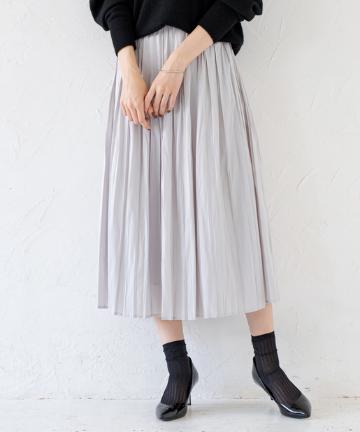 グロッシープリーツスカート