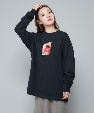 【PANIC OF GIRL/パニックオブガール】フォトプリントロンTEE