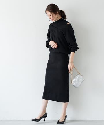 SETニットワンピース