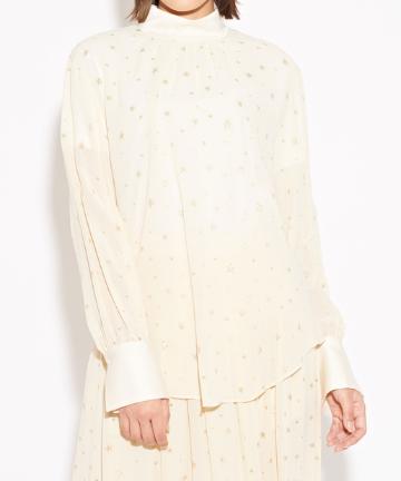 【Awfully】ジャガードスターブラウス