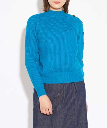 【Awfully】オープンスリーブニット