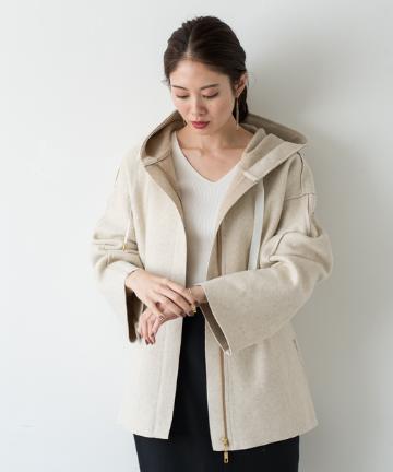 フードショートコート