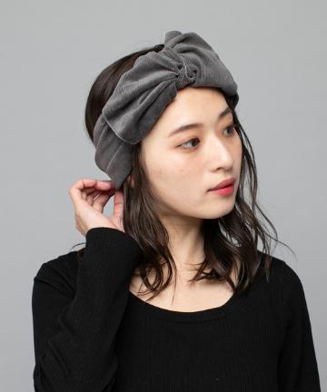 コーデュロイヘアバンド