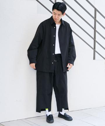 セットアップ/バーバービッグシルエットシャツ