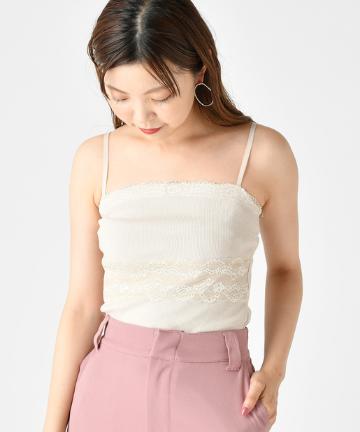 レース使いキャミ