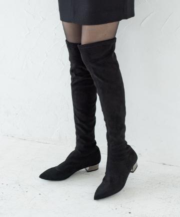 【FABIO RUSCONI】ニーハイストレッチブーツ