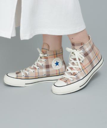 【CONVERSE/コンバース】タータンチェック柄ALLSTAR100