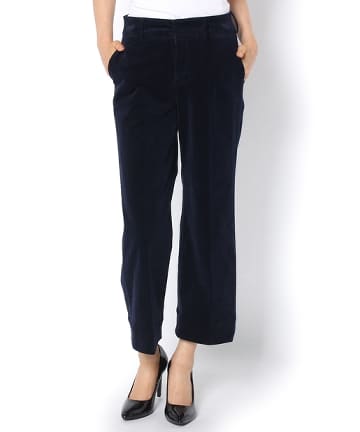 【MARIEBELLE JEAN】クロップドワイドパンツ