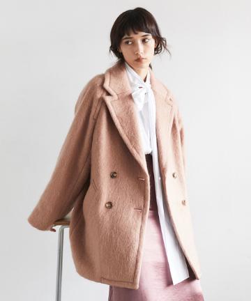 モヘアオーバーコート