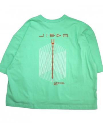 【JieDa/ジエダ】ジオメトリックBIGプリントTEE