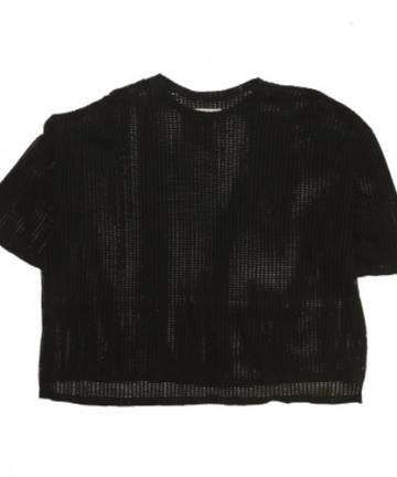 【JieDa/ジエダ】メッシュオーバーTEE