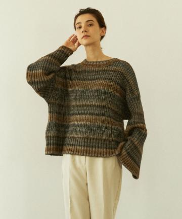 ミックスオーバーニット【オンラインストア限定商品】