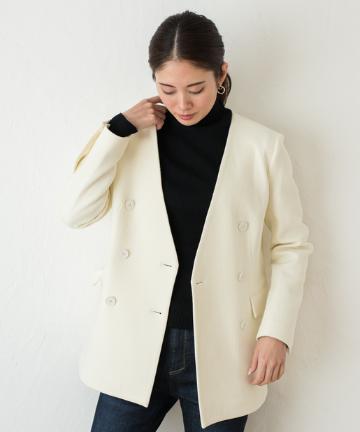 コーデュロイダブルジャケット