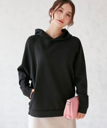 プレーティングフードニット