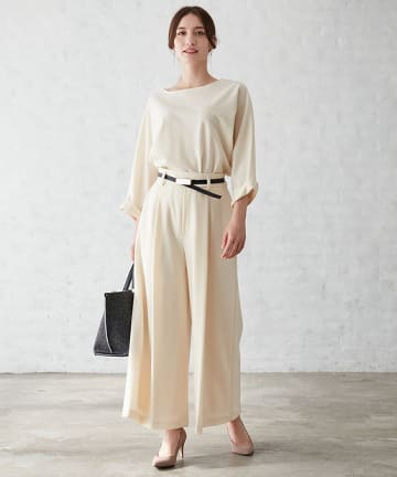 【再値下げ】カルゼミルドワイドパンツベルト付