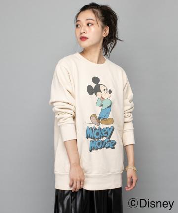 【DISNEY/ディズニー】コミックミッキースウェット