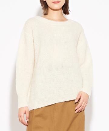 【Awfully】アシメモヘアニット