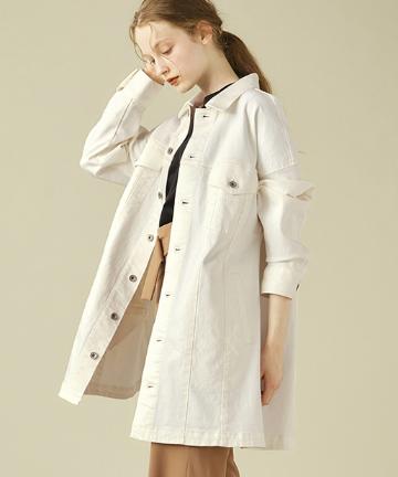 【COEL×YANUK】Aラインデニムジャケット