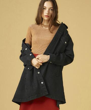 【COEL×YANUK】Aラインデニムジャケット