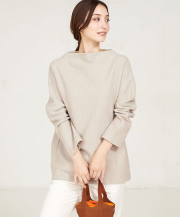 【再値下げ】ウールリング圧縮チュニックカットソー