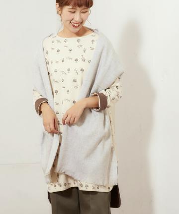 【cotton100%】ＥＣＯ刺繍チュニック