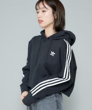 【adidas/アディダス】クロップド丈フーディー/パーカー