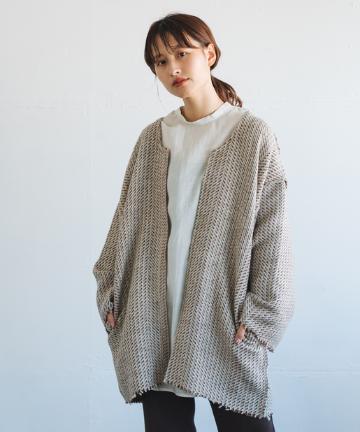 ジャガード織りリンキングガウン