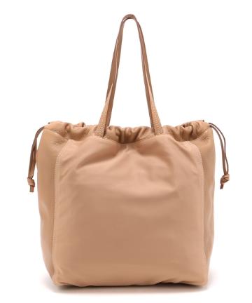 【IACUCCI】ナイロン×レザートートバッグ OLIVIA
