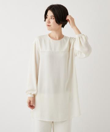 ロングチュニックブラウス