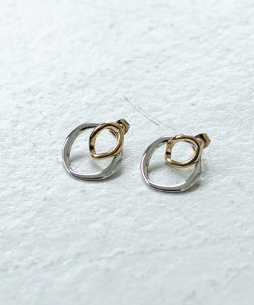 コンビカラーピアス