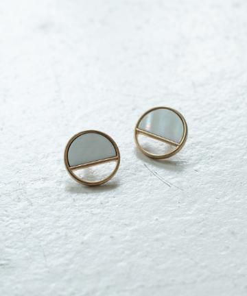 サークルパールピアス