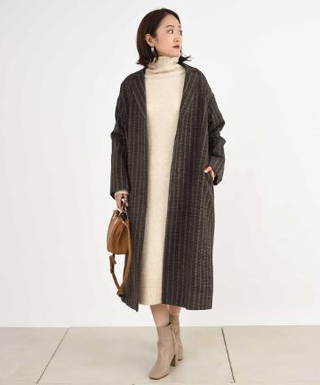 チェックコート