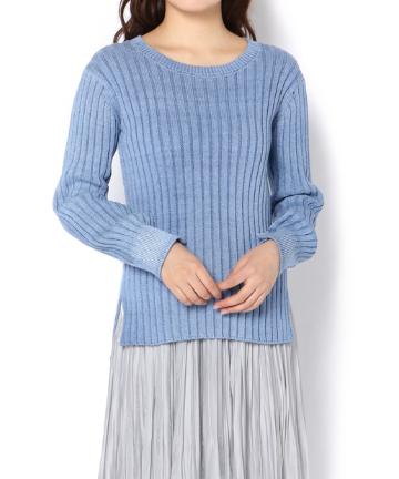 【HERITANOVUM】スノー加工ニット