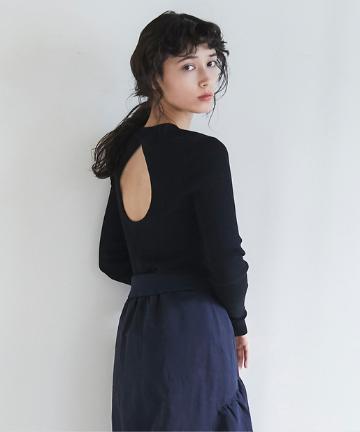 バックシャンマリンニット