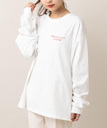 [mline]BREAKFASTロングTシャツ