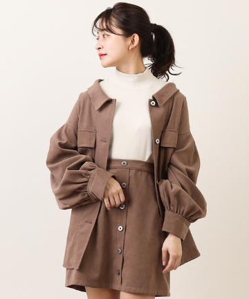 [mline]ビッグシャツジャケット