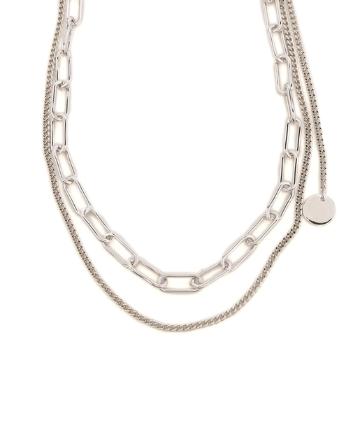 ダブルチェーンネックレス