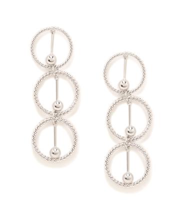 トリプルサークルピアス