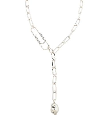 クリップチェーンネックレス